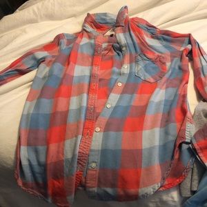 Junior’s Plaid Shirt